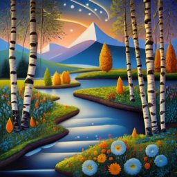 В деревенской забвенной глуши...