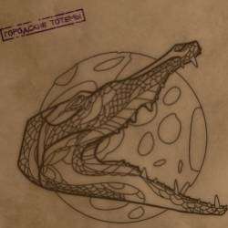 Большой Ногами-Луна крокодил и корица