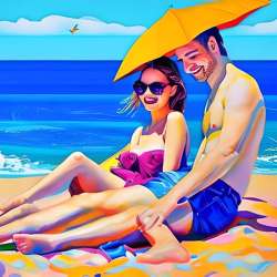 Ошибка восприятия - На пляже