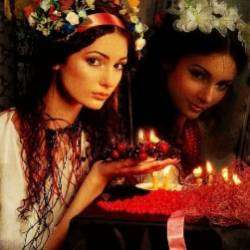 Сергей Мошков-Святки Гадание при свечах